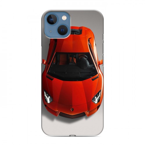 Дизайнерский силиконовый чехол для Iphone 13 Ferrari