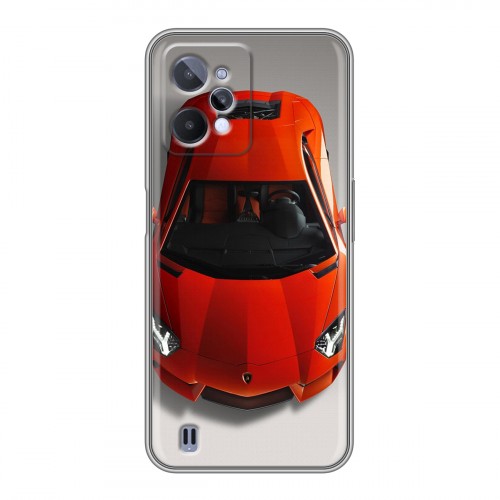 Дизайнерский силиконовый чехол для Realme C31 Ferrari