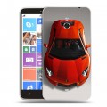 Дизайнерский пластиковый чехол для Nokia Lumia 1320 Ferrari