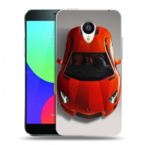 Дизайнерский пластиковый чехол для Meizu MX4 Ferrari