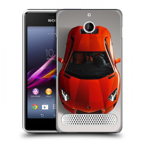 Дизайнерский силиконовый чехол для Sony Xperia E1 Ferrari