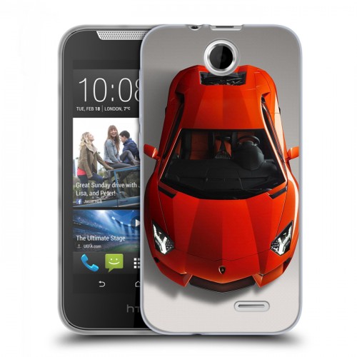 Дизайнерский силиконовый чехол для HTC Desire 310 Ferrari