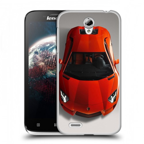 Дизайнерский пластиковый чехол для Lenovo A859 Ideaphone Ferrari