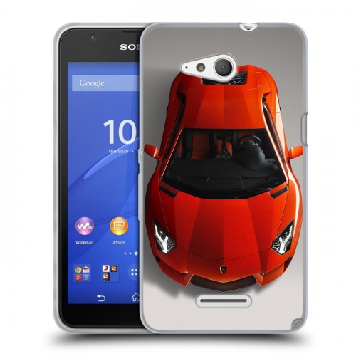 Дизайнерский пластиковый чехол для Sony Xperia E4g Ferrari