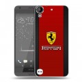 Дизайнерский пластиковый чехол для HTC Desire 530 Ferrari