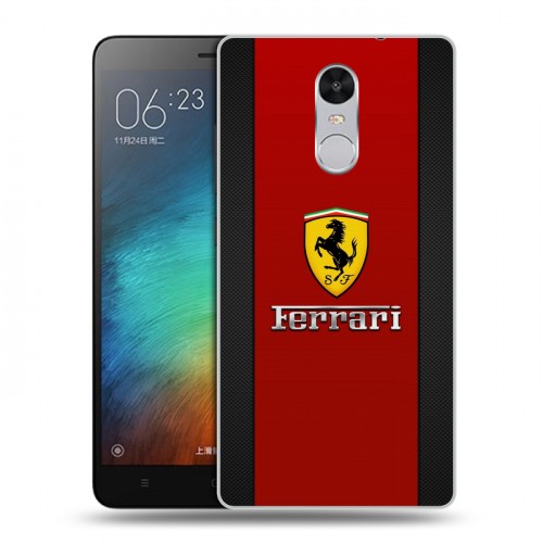 Дизайнерский силиконовый чехол для Xiaomi RedMi Pro Ferrari