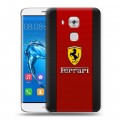 Дизайнерский пластиковый чехол для Huawei Nova Plus Ferrari