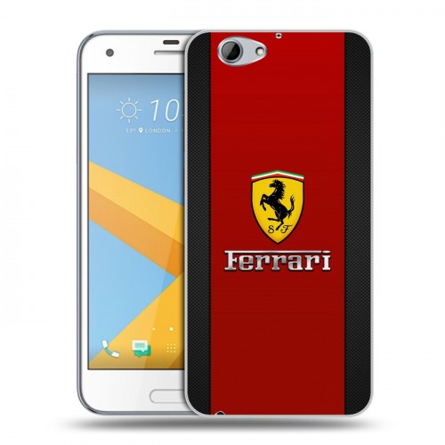 Дизайнерский пластиковый чехол для HTC One A9S Ferrari