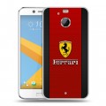 Дизайнерский пластиковый чехол для HTC 10 evo Ferrari