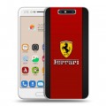 Дизайнерский пластиковый чехол для ZTE Blade V8 Ferrari