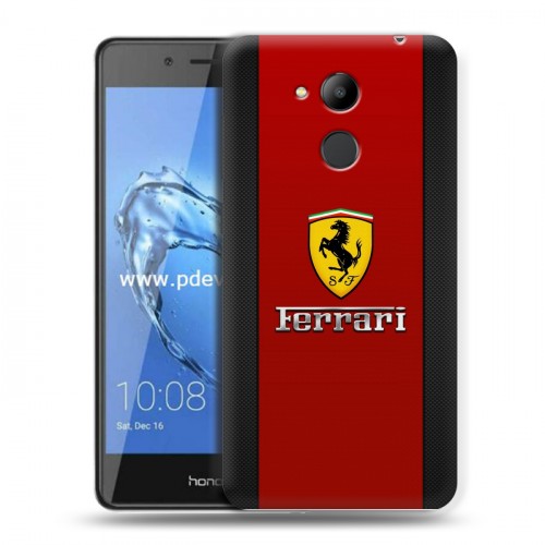 Дизайнерский пластиковый чехол для Huawei Honor 6C Pro Ferrari