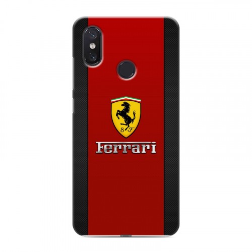 Дизайнерский пластиковый чехол для Xiaomi Mi8 Ferrari