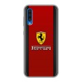 Дизайнерский силиконовый чехол для Samsung Galaxy A50 Ferrari