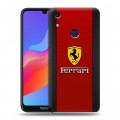 Дизайнерский пластиковый чехол для Huawei Honor 8A Ferrari