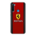 Дизайнерский силиконовый чехол для Xiaomi RedMi Note 8 Ferrari