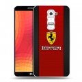 Дизайнерский пластиковый чехол для LG Optimus G2 Ferrari