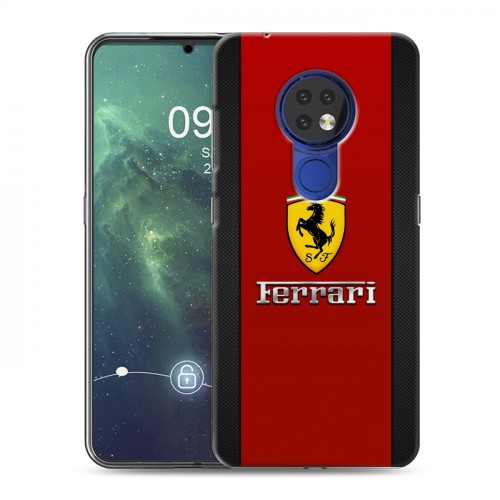 Дизайнерский силиконовый чехол для Nokia 6.2 Ferrari