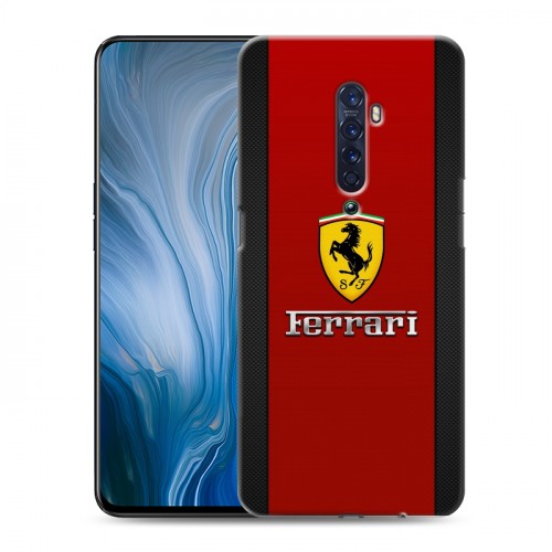 Дизайнерский пластиковый чехол для OPPO Reno2 Z Ferrari