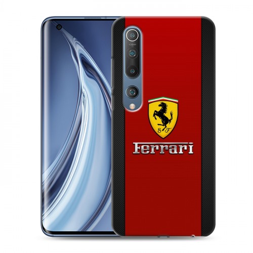 Дизайнерский пластиковый чехол для Xiaomi Mi 10 Ferrari