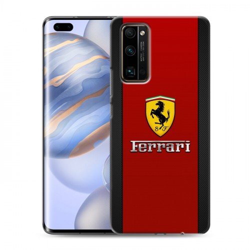 Дизайнерский силиконовый чехол для Huawei Honor 30 Pro Ferrari