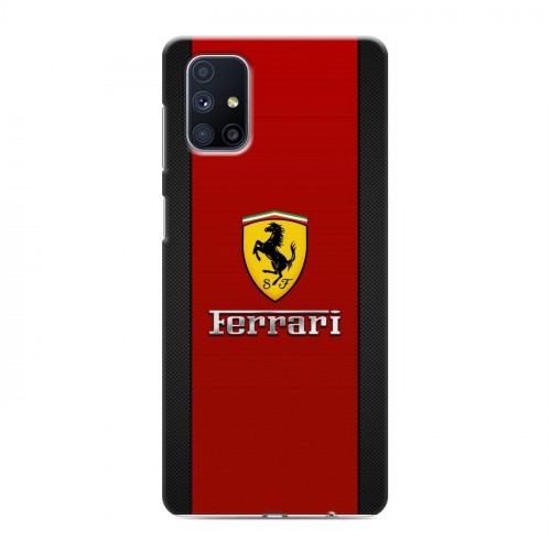 Дизайнерский пластиковый чехол для Samsung Galaxy M51 Ferrari