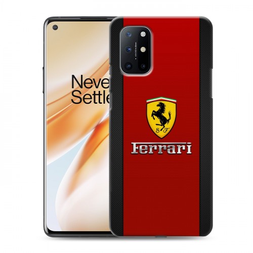 Дизайнерский пластиковый чехол для OnePlus 8T Ferrari