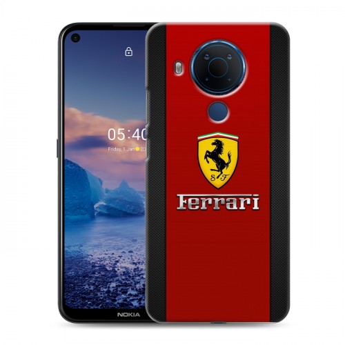 Дизайнерский силиконовый чехол для Nokia 5.4 Ferrari