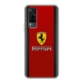 Дизайнерский силиконовый чехол для Vivo Y31 Ferrari