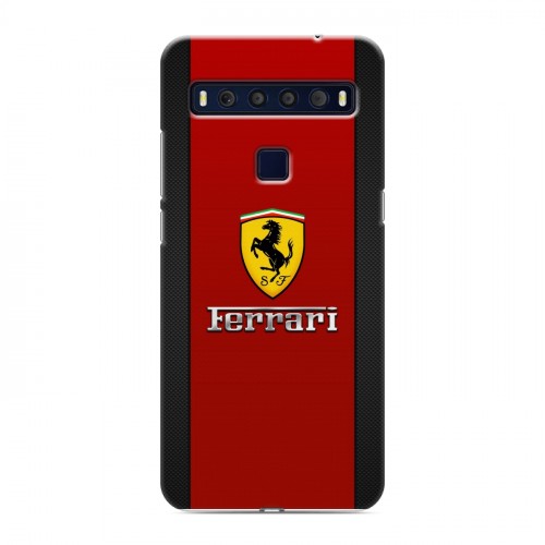 Дизайнерский пластиковый чехол для TCL 10L Ferrari