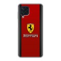 Дизайнерский пластиковый чехол для Samsung Galaxy A22 Ferrari