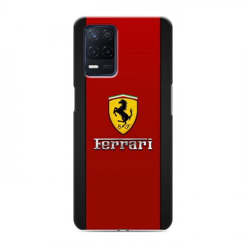 Дизайнерский силиконовый чехол для Realme Narzo 30 5G Ferrari