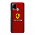 Дизайнерский силиконовый чехол для Infinix Hot 10S Ferrari
