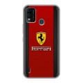 Дизайнерский силиконовый чехол для Itel A48 Ferrari