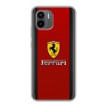 Дизайнерский силиконовый чехол для Xiaomi Redmi A2 Ferrari