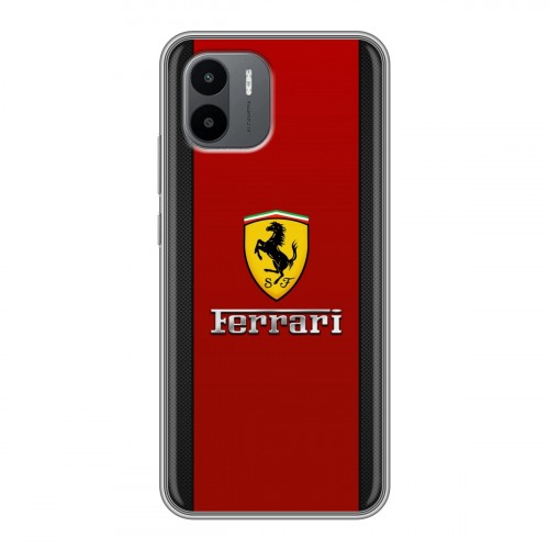 Дизайнерский силиконовый чехол для Xiaomi Redmi A2 Ferrari