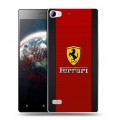 Дизайнерский пластиковый чехол для Lenovo Vibe X2 Ferrari