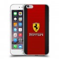 Дизайнерский силиконовый чехол для Iphone 6 Plus/6s Plus Ferrari