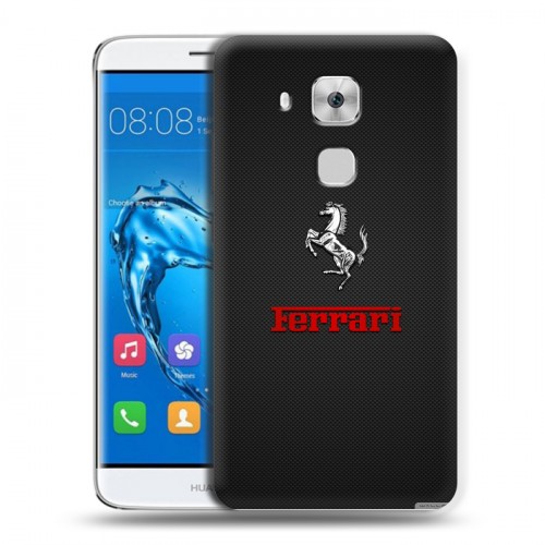 Дизайнерский пластиковый чехол для Huawei Nova Plus Ferrari