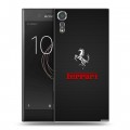 Дизайнерский пластиковый чехол для Sony Xperia XZs Ferrari