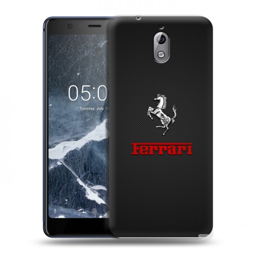 Дизайнерский силиконовый чехол для Nokia 3.1 Ferrari