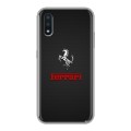 Дизайнерский силиконовый чехол для Samsung Galaxy M01 Ferrari