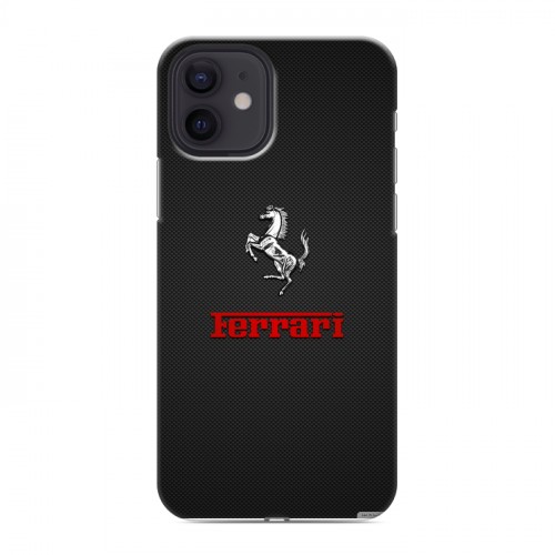 Дизайнерский силиконовый чехол для Iphone 12 Ferrari