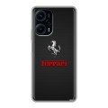 Дизайнерский силиконовый чехол для XIaomi Poco F5 Ferrari