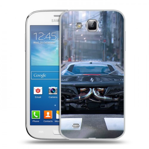 Дизайнерский пластиковый чехол для Samsung Galaxy Premier Ferrari