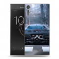 Дизайнерский пластиковый чехол для Sony Xperia XZs Ferrari