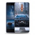 Дизайнерский пластиковый чехол для Nokia 8 Ferrari