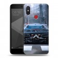 Дизайнерский пластиковый чехол для Xiaomi Mi8 SE Ferrari