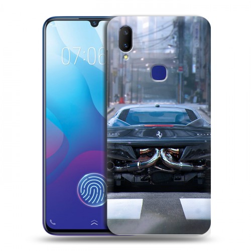 Дизайнерский пластиковый чехол для Vivo V11i Ferrari