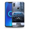 Дизайнерский силиконовый чехол для Alcatel 5V Ferrari