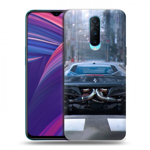 Дизайнерский пластиковый чехол для OPPO RX17 Pro Ferrari